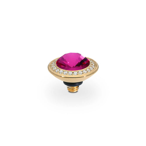 QUDO Tondo Deluxe Top 9 mm - Gold fuchsia