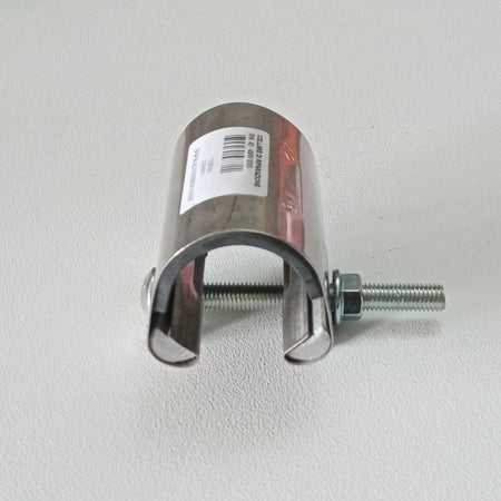Collare di riparazione 33-37 mm inox per tubi con un tirante