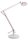 Lume per Lettura Bianco Rosso Plastica Metallo Lampada Scrivania Led 6 watt Luce Naturale