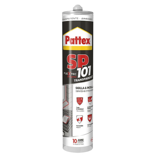 Henkel silicone siliconi sigillante polimero sp101 trasparente 280 ml neutro