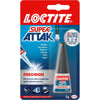 Colla super attak precision original adesivo universale 5 gr istantanio loctite