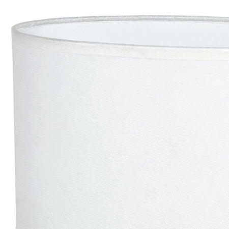 I-EOLO/L 35 - Lampada con fusto dalla forma originale oro e paralume bianco 40 watt E14