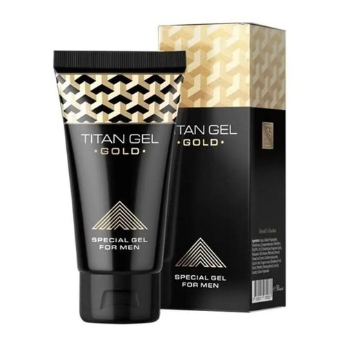 Titan Gel GOLD originale limited edition effetto più forte per l'ingrandimento del pene 50 ml