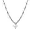 Ops Object - CHUNKY LOVE Collana con sfere e cuore pendente