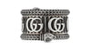 Gucci Anello in argento con Doppia GG