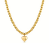 Ops Object - CHUNKY LOVE Collana con sfere e cuore pendente