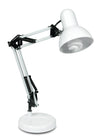 Lampada per Scrivania Metallo Bianco Flessibile Interno Moderno E27