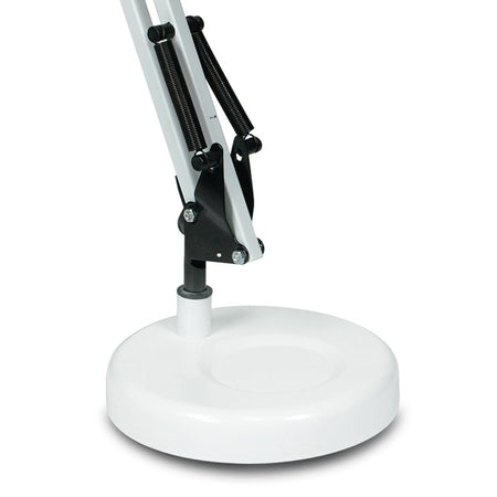 Lampada per Scrivania Metallo Bianco Flessibile Interno Moderno E27