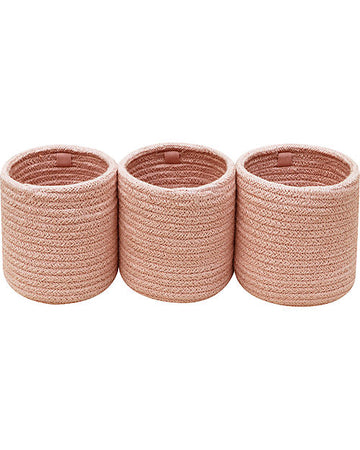 Cestino Portaoggetti - Bobby Vintage Nude - Cotone - Bamboo Collection Lorena Canals