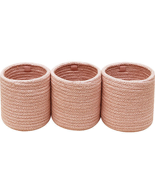 Cestino Portaoggetti - Bobby Vintage Nude - Cotone - Bamboo Collection Lorena Canals