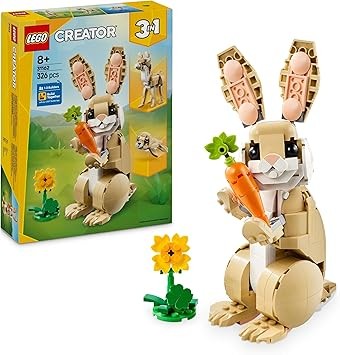 LEGO Creator 3 in 1 Adorabile Coniglio 31162