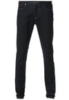 calvin klein PANTALONE SLIM FIT RINSE BLUE da uomo