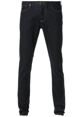 calvin klein PANTALONE SLIM FIT RINSE BLUE da uomo