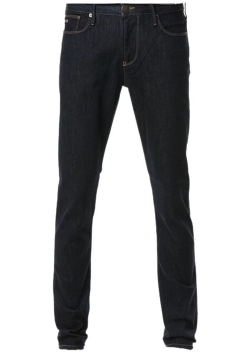 calvin klein PANTALONE SLIM FIT RINSE BLUE da uomo