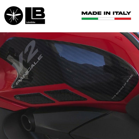 Adesivi resina Laterali serbatoio compatibili con Ducati Panigale V2 2020-2023
