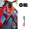 Adesivi resina Laterali serbatoio compatibili con Ducati Panigale V2 2020-2023