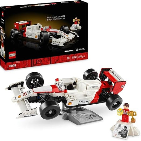 LEGO Icons McLaren MP4/4 e Ayrton Senna 10330