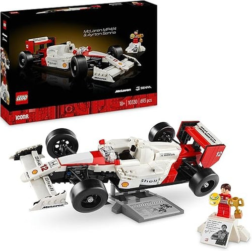 LEGO Icons McLaren MP4/4 e Ayrton Senna 10330