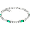 CHIARA FERRAGNI - BRACCIALE TENNIS EMERALD