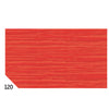 10Rt Carta Crespa Rosso 120 (50X250Cm 48Gr/M2 Rex Sadoch