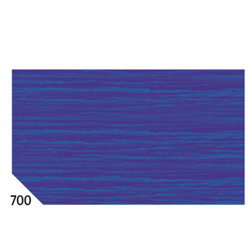 10Rt Carta Crespa Blu 700 (50X250Cm 48Gr/M2 Rex Sadoch
