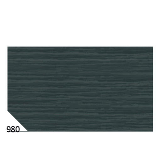 10Rt Carta Crespa Nero 980 (50X250Cm 48Gr/M2 Rex Sadoch