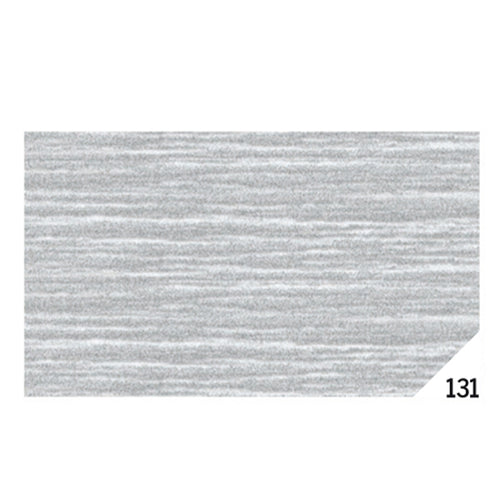 10Rt Carta Crespa Argento Metal 131 (50X150Cm Rex Sadoch