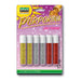 Busta 6 Tubi Porporina Glitter Assortito 2Gr Lebez