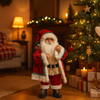 Pupazzo di Babbo Natale, colore Rosso e Bianco, con regali, in tessuto, decorazione da 60 cm