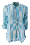 Caliban Camicie Bianco/turchese da donna