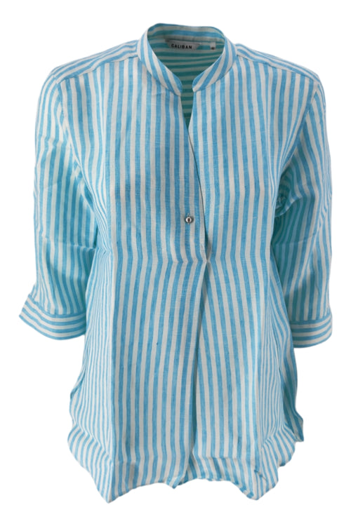 Caliban Camicie Bianco/turchese da donna