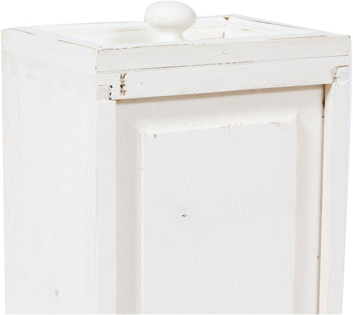 Biscottini Mobile TV Biscottini Country legno tiglio bianco anticato 150x51x56 Artigianale