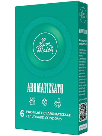 Love Match - Profilattici Aromatizzati - 6pz