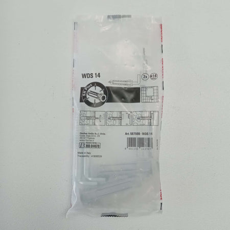 Viti e tasselli di fissaggio per cassetta wc e scaldabagno