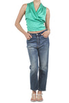 JUCCA Jucca - Top - 431663 - Verde da donna