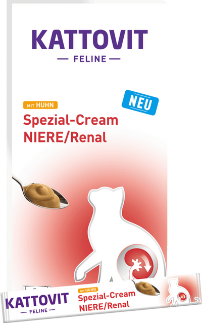 Kattovit Feline Renal Cream Pollo 90gr