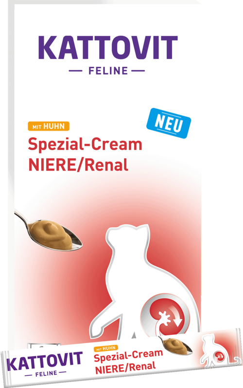 Kattovit Feline Renal Cream Pollo 90gr