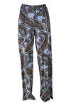 Camicetta Snob Pantaloni Lavanda/beige/blu da donna