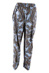 Camicetta Snob Pantaloni Lavanda/beige/blu da donna