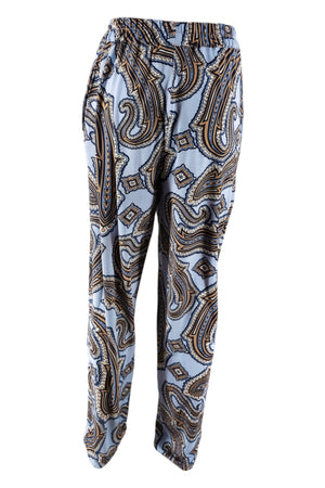 Camicetta Snob Pantaloni Lavanda/beige/blu da donna