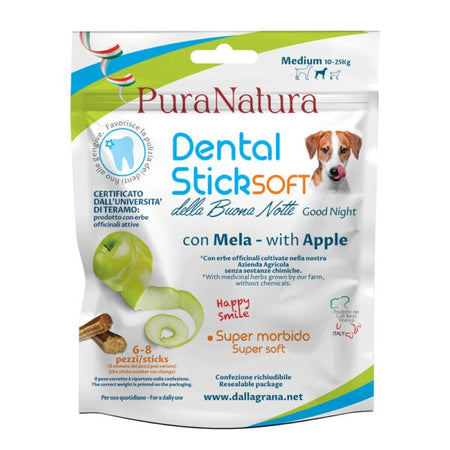 Pura Natura Dental Stick - Buonanotte - Medium Mela Camomilla