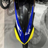 Adesivo 3D Parafango alto compatibile con Yamaha Tenere 700 World Raid - Blu