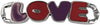 RAYHER - SHOE-CHARMS LOVE 49x10MM - CON CLIP 11MM