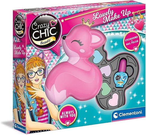 Clementoni - Trousse Trucchi Bambina Crazy Chic 18795