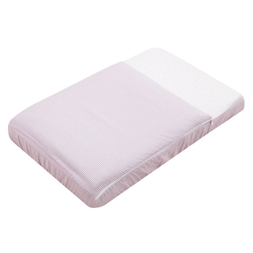 Sacca Piumone Culla I/V Vichy10 Rosa 49.5X83.5X2 Cm