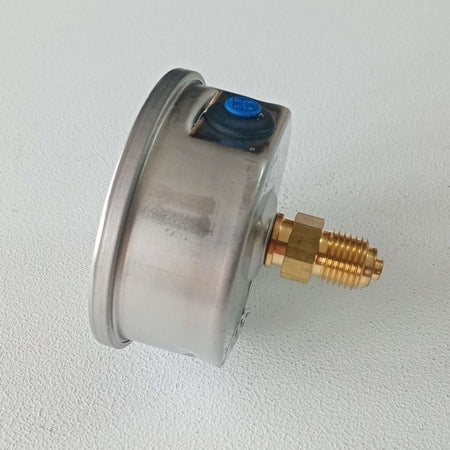 Manometro 0-6 bar a bagno di glicerina attacco posteriore