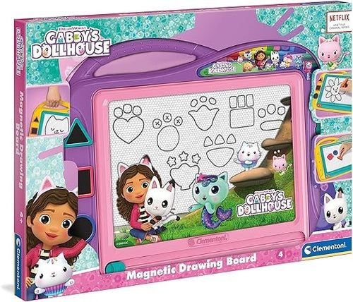 Clementoni- Gabby's Dollhouse Lavagna Magnetica 18787
