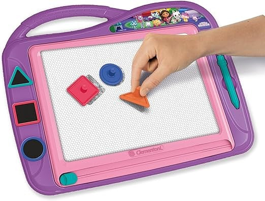 Clementoni- Gabby's Dollhouse Lavagna Magnetica 18787