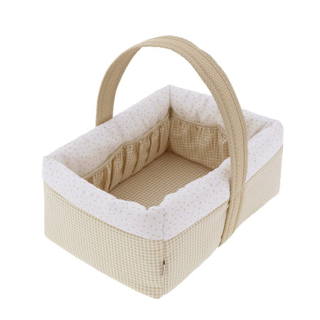 Cestina Imbottita 22.5X29X29 Cm Vichy10 Beige