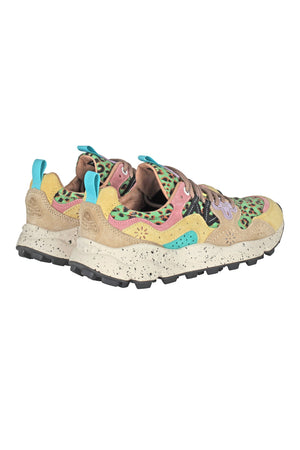 FLOWER MOUNTAIN Flower Mountain - Sneakers - 451024 - Fantasia Verde da donna
